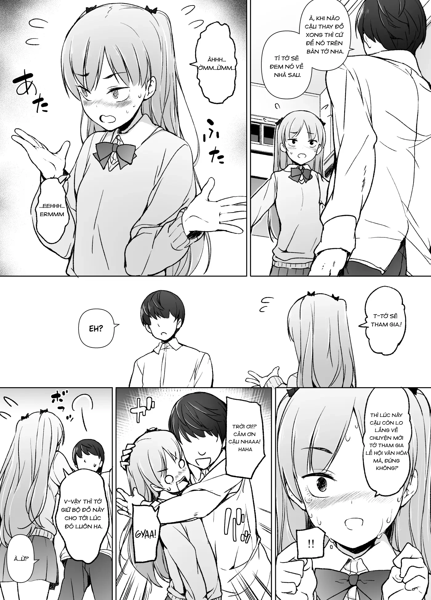 HentaiVN.net - Ảnh 14 - Danshikou no Kawaii Ko ga Josou Shita Hanashi - Chap 1