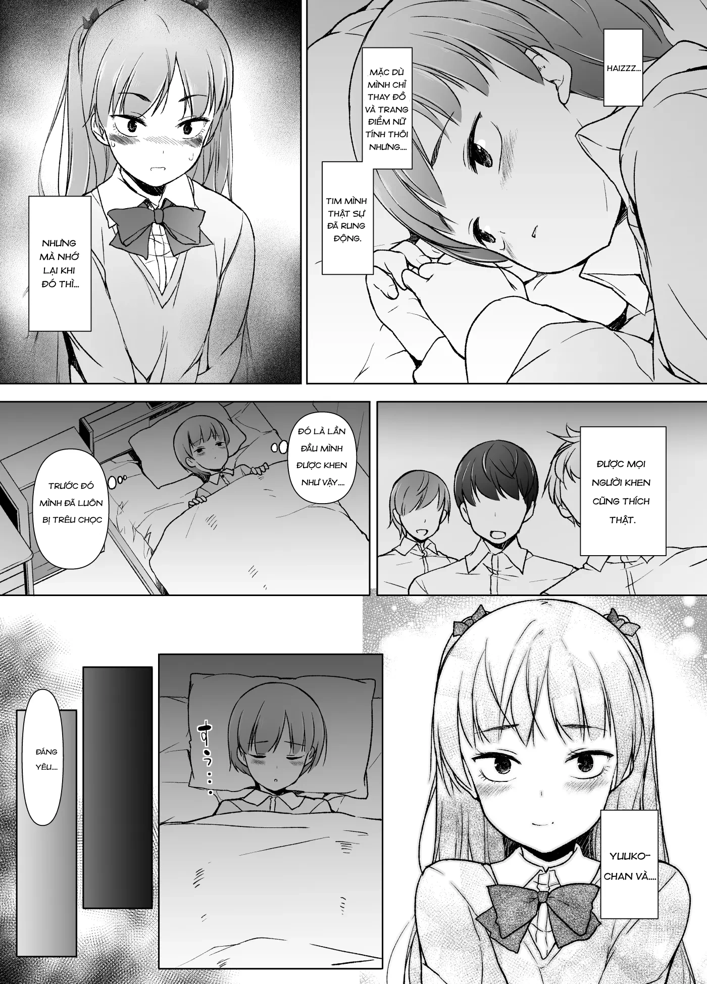 HentaiVN.net - Ảnh 16 - Danshikou no Kawaii Ko ga Josou Shita Hanashi - Chap 1