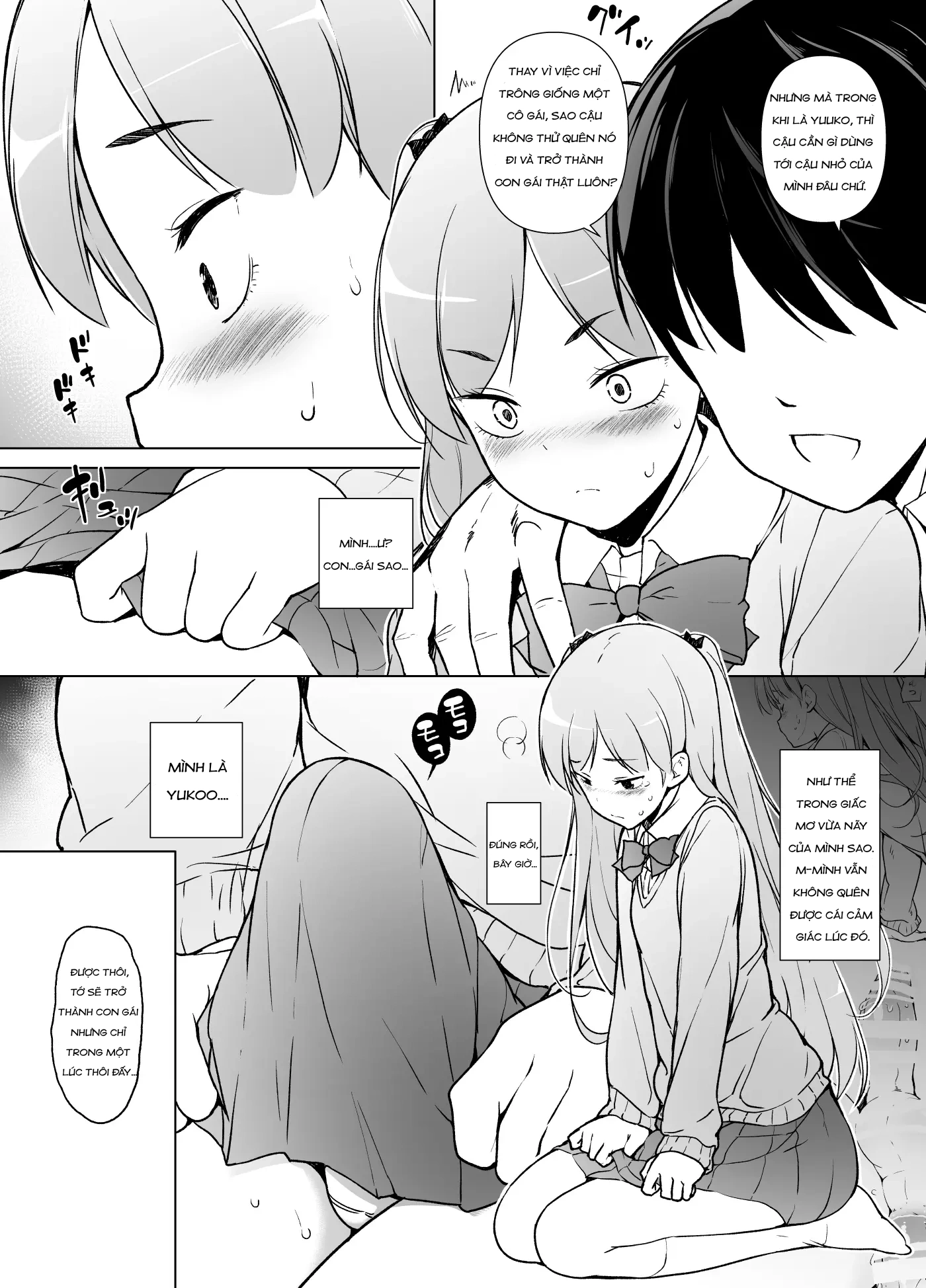 HentaiVN.net - Ảnh 24 - Danshikou no Kawaii Ko ga Josou Shita Hanashi - Chap 1