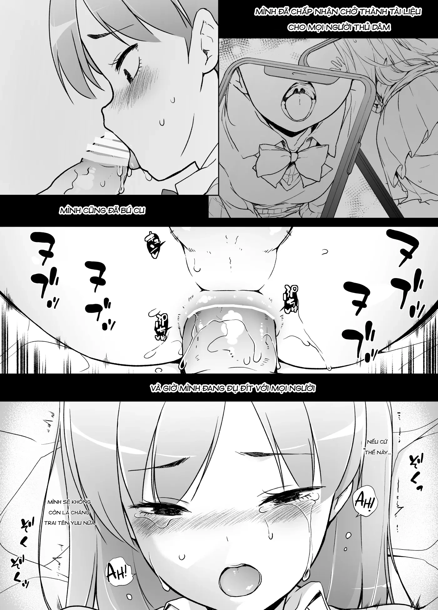 HentaiVN.net - Ảnh 31 - Danshikou no Kawaii Ko ga Josou Shita Hanashi - Chap 1