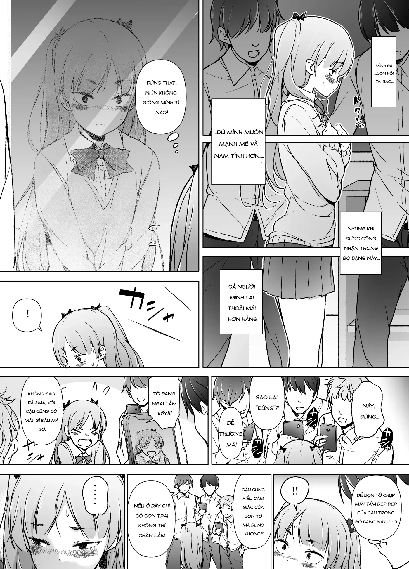 HentaiVN.net - Ảnh 8 - Danshikou no Kawaii Ko ga Josou Shita Hanashi - Chap 1