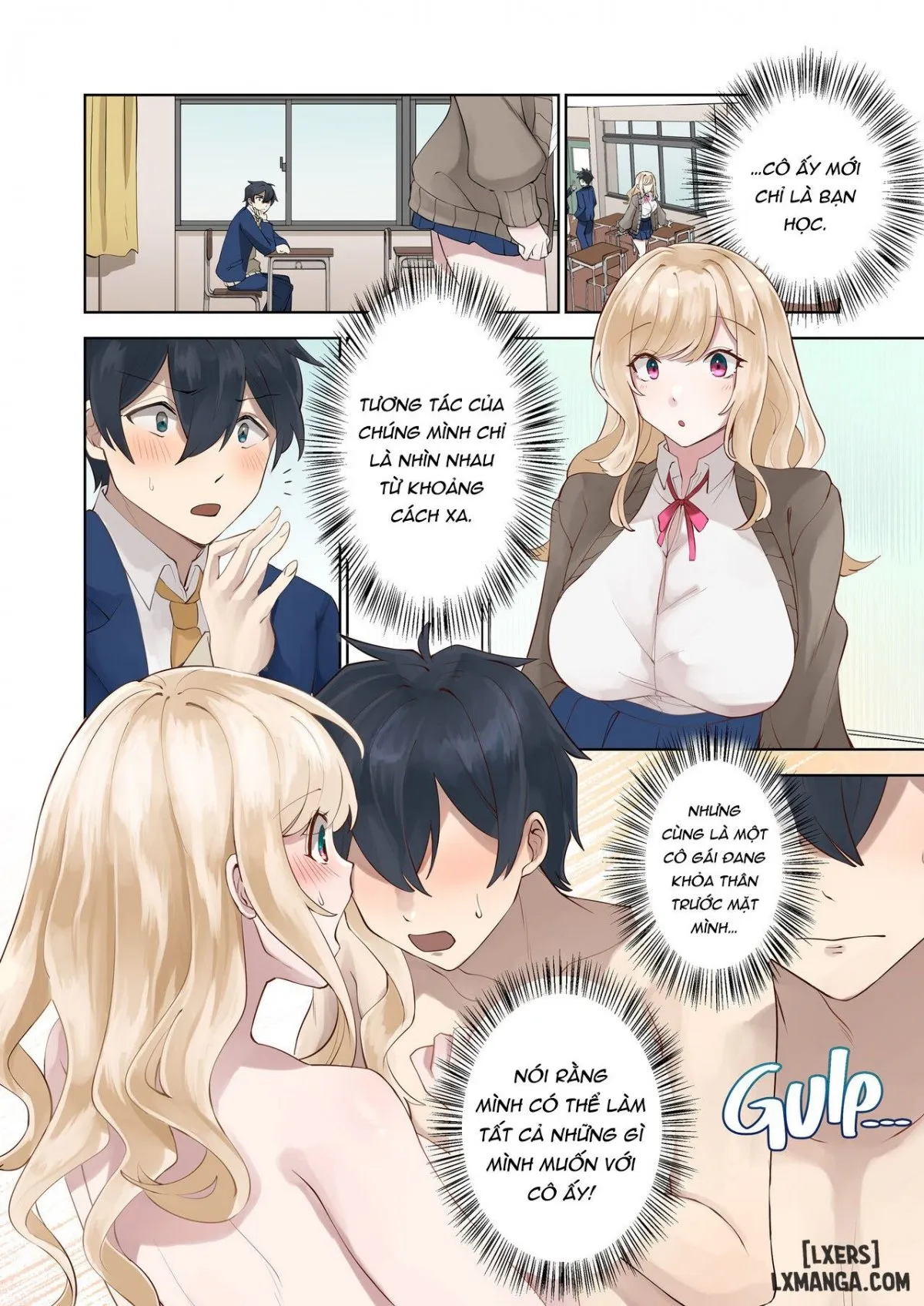 HentaiVN.net - Ảnh 16 - Limitless Creampies for the Class Gyaru - Oneshot