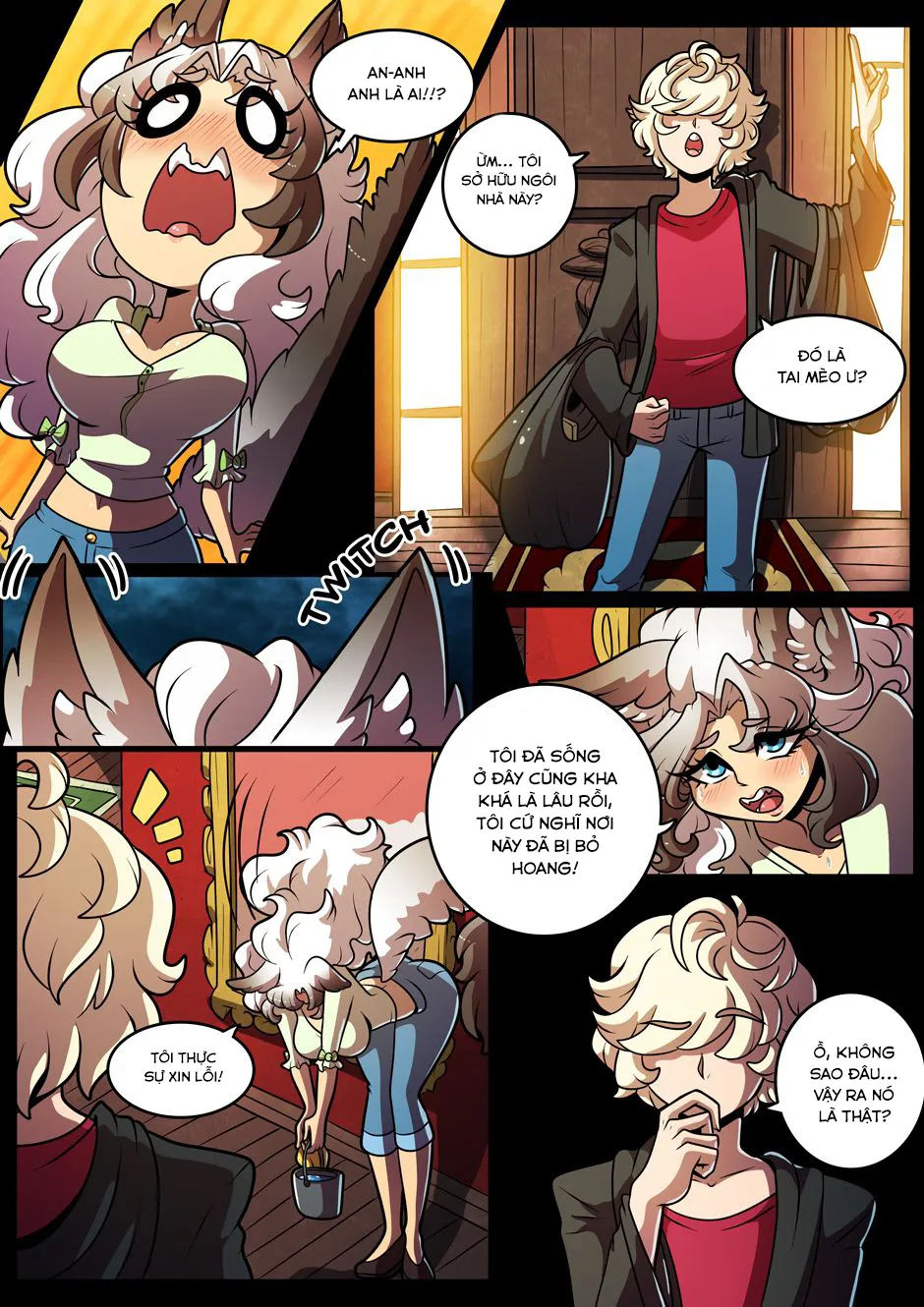HentaiVN.net - Ảnh 6 - Feline Château - Chap 1 + Ảnh động