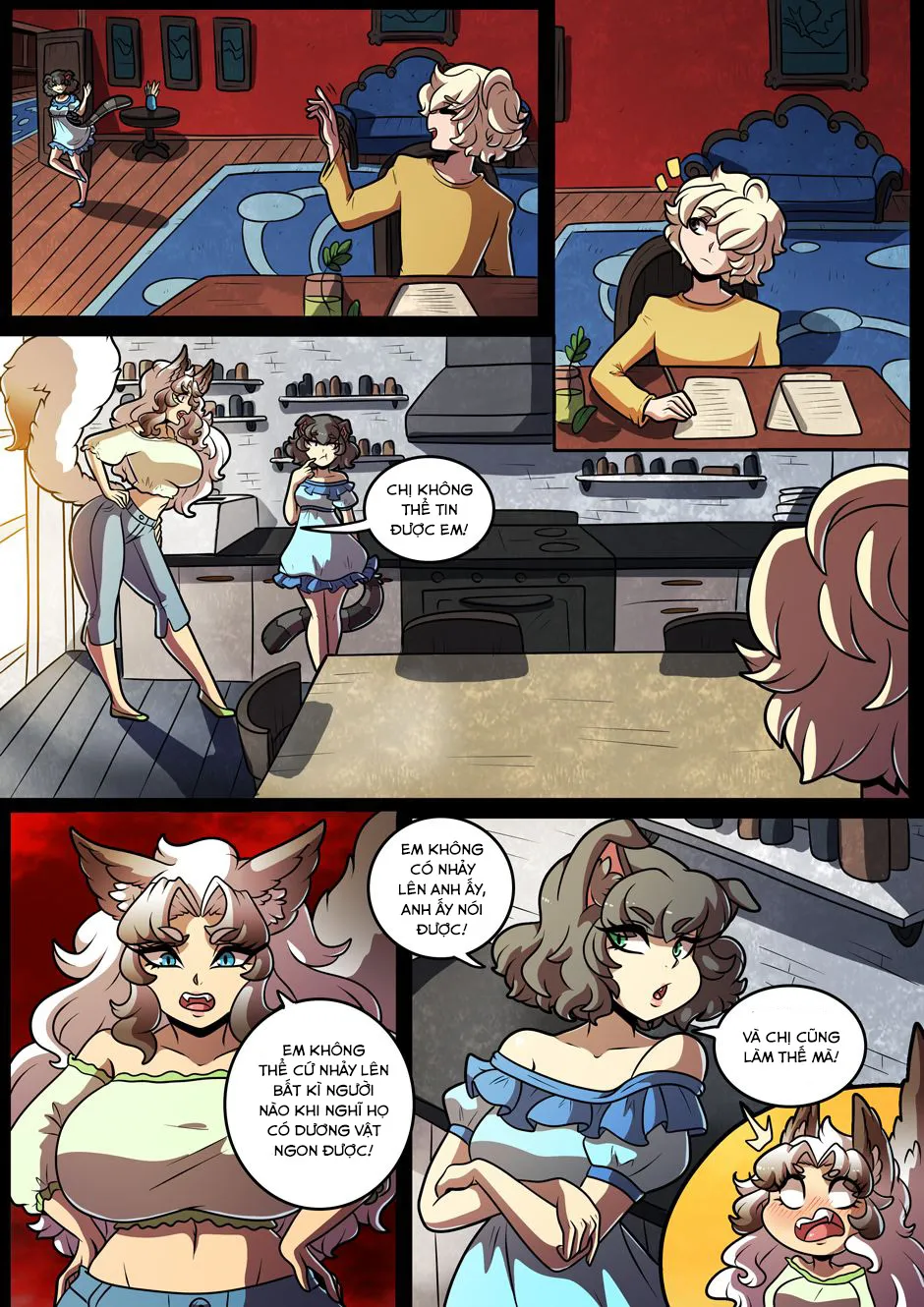 HentaiVN.net - Ảnh 18 - Feline Château - Chap 2 + Ảnh động