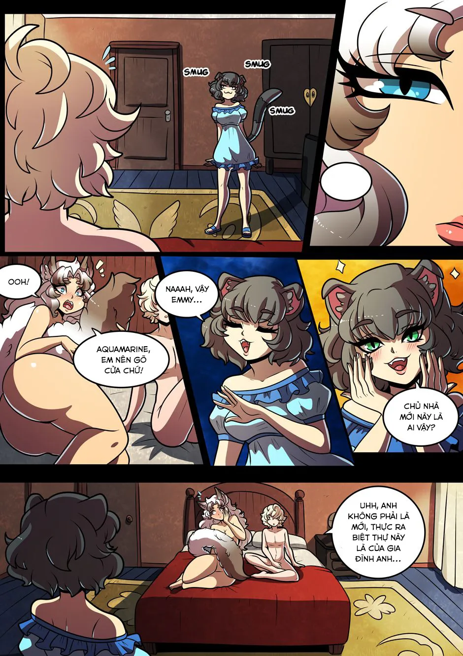 HentaiVN.net - Ảnh 4 - Feline Château - Chap 2 + Ảnh động