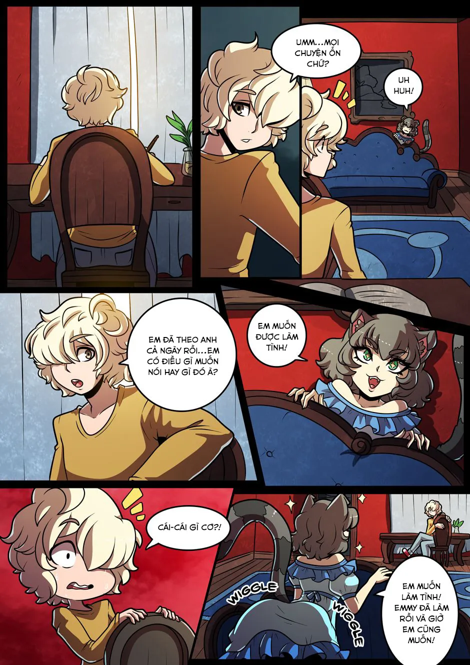 HentaiVN.net - Ảnh 8 - Feline Château - Chap 2 + Ảnh động