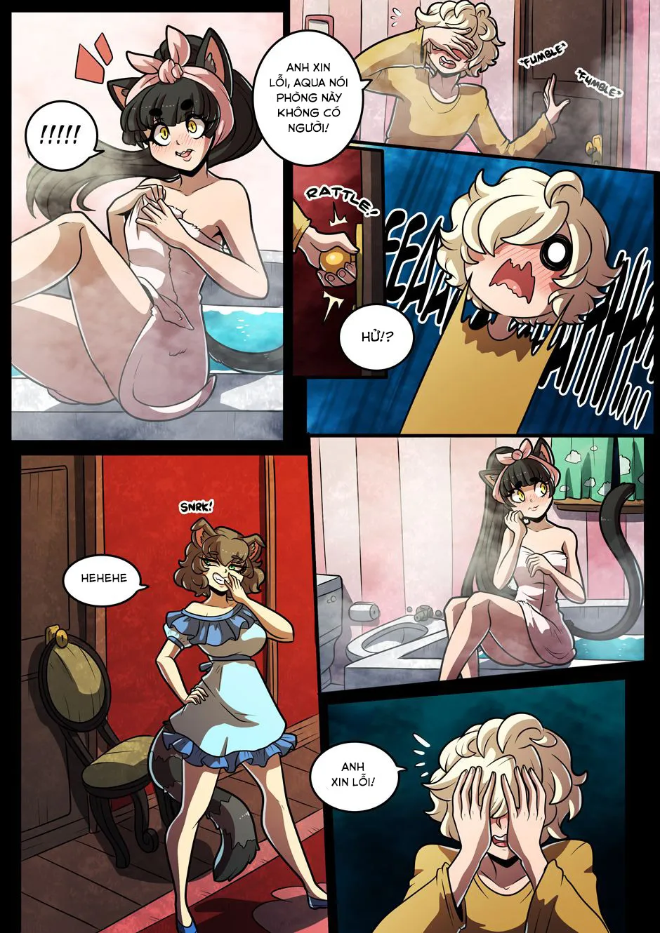 HentaiVN.net - Ảnh 11 - Feline Château - Chap 3 + Ảnh động