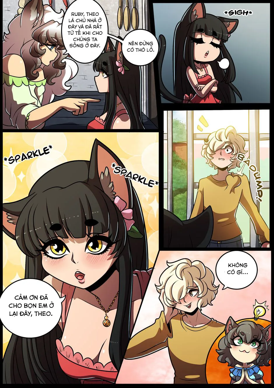 HentaiVN.net - Ảnh 6 - Feline Château - Chap 3 + Ảnh động
