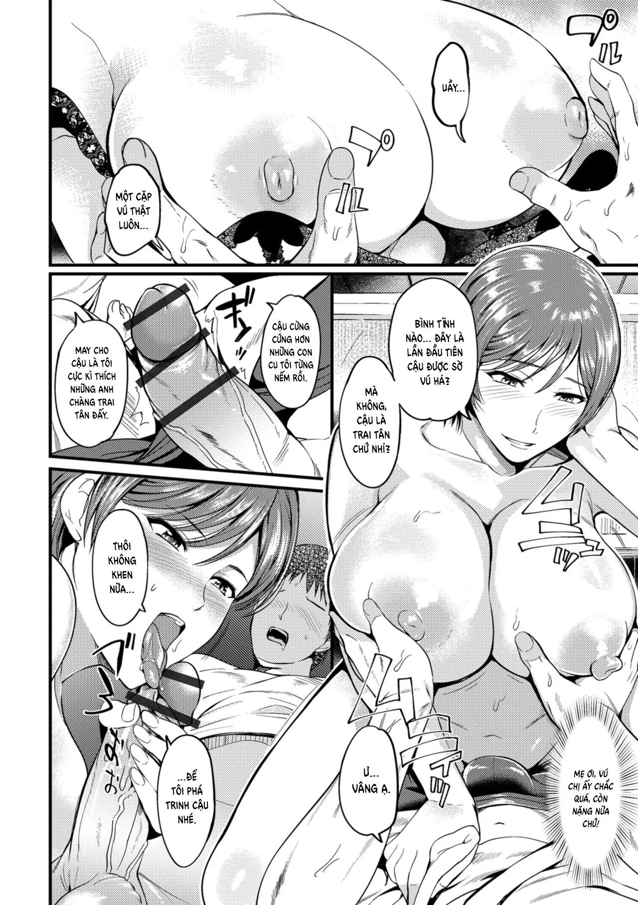 HentaiVN.net - Ảnh 8 - The Pleasure Married Women Do Not Know [Oku-san ga Shiranai Kairaku] - Chap 2