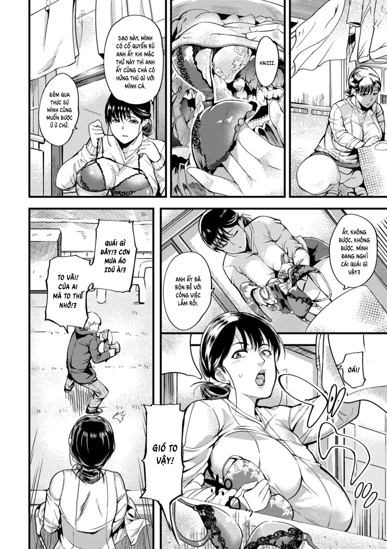 HentaiVN.net - Ảnh 4 - The Pleasure Married Women Do Not Know [Oku-san ga Shiranai Kairaku] - Chap 3