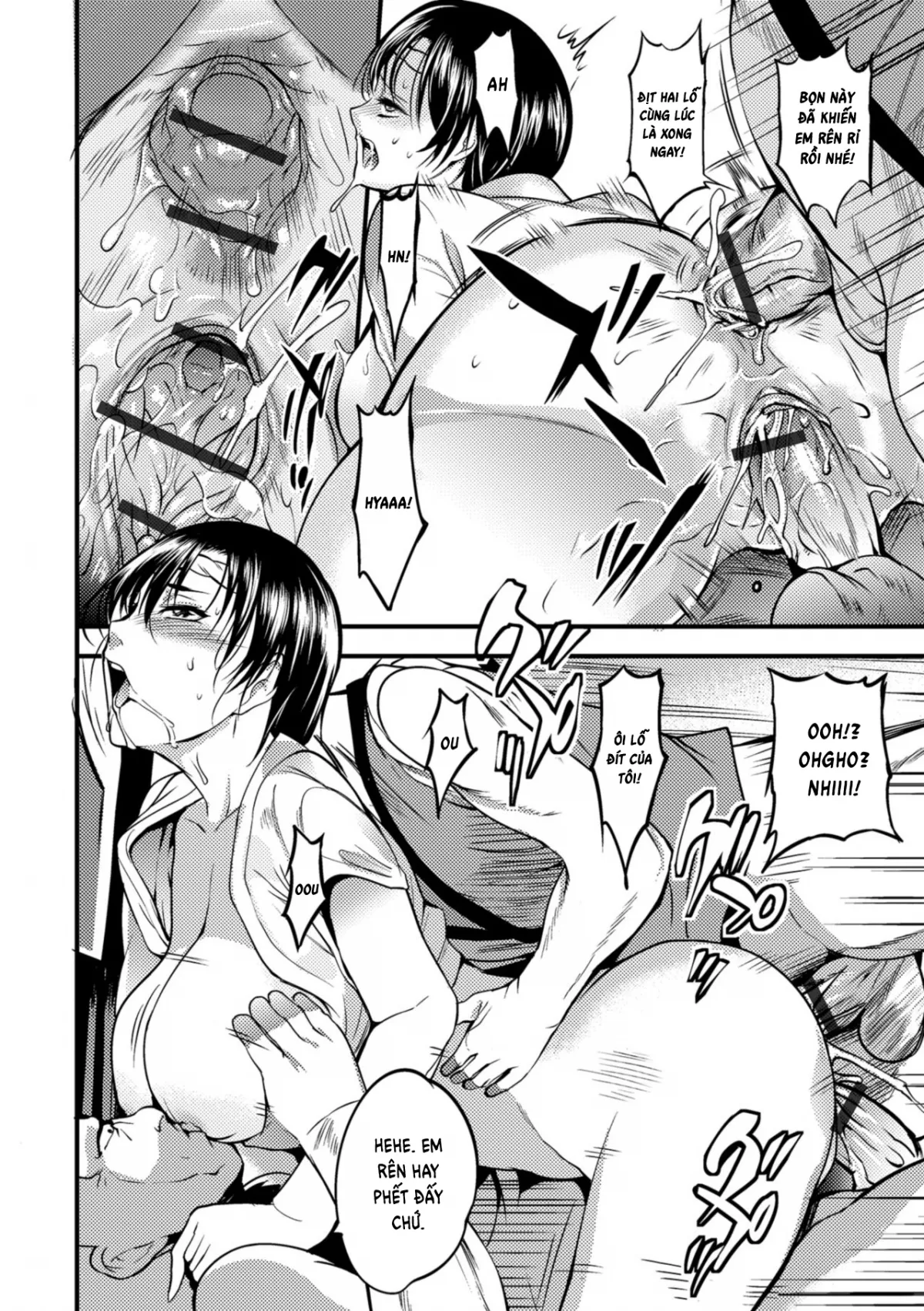 HentaiVN.net - Ảnh 14 - The Pleasure Married Women Do Not Know [Oku-san ga Shiranai Kairaku] - Chap 4
