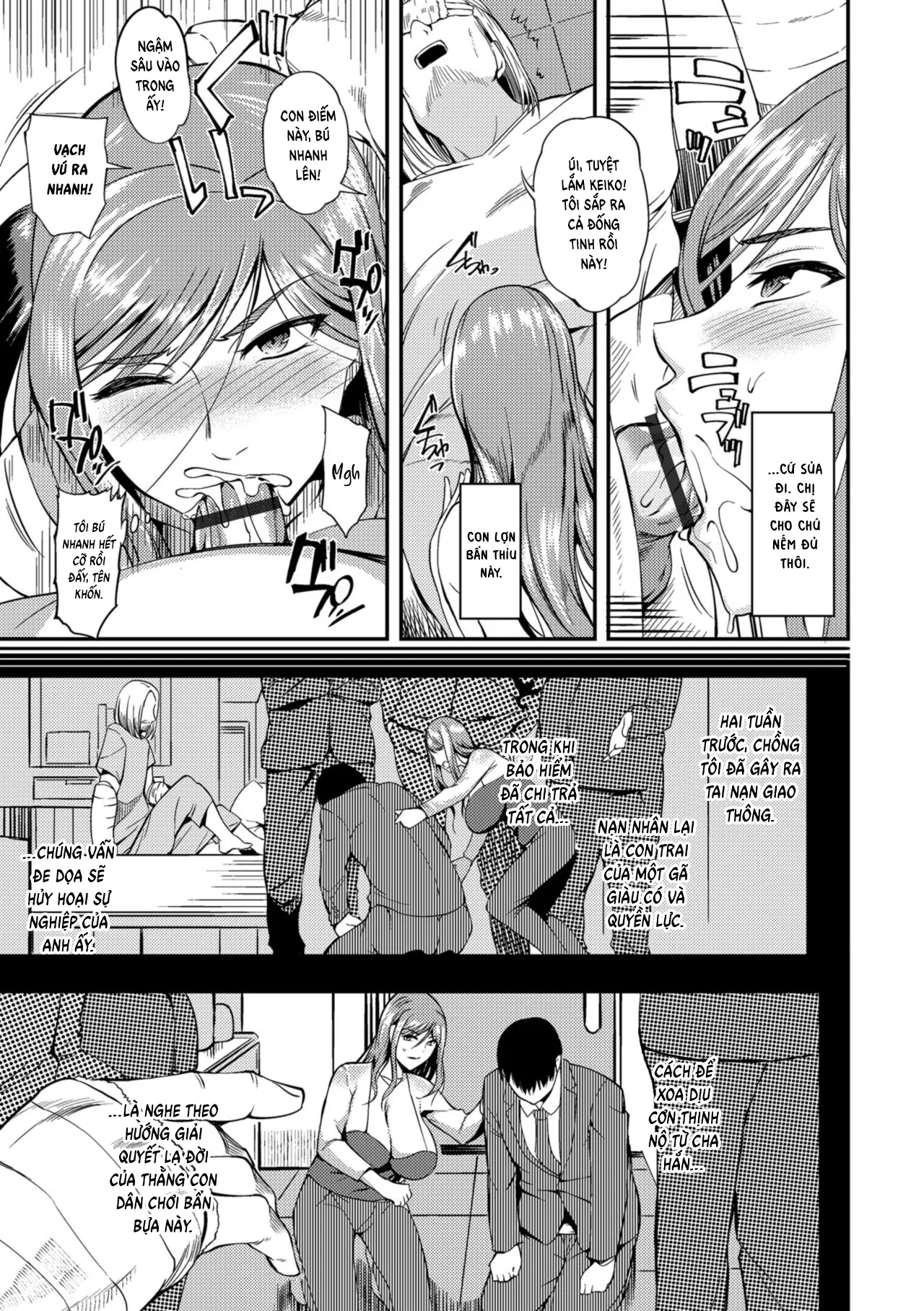 HentaiVN.net - Ảnh 5 - The Pleasure Married Women Do Not Know [Oku-san ga Shiranai Kairaku] - Chap 6