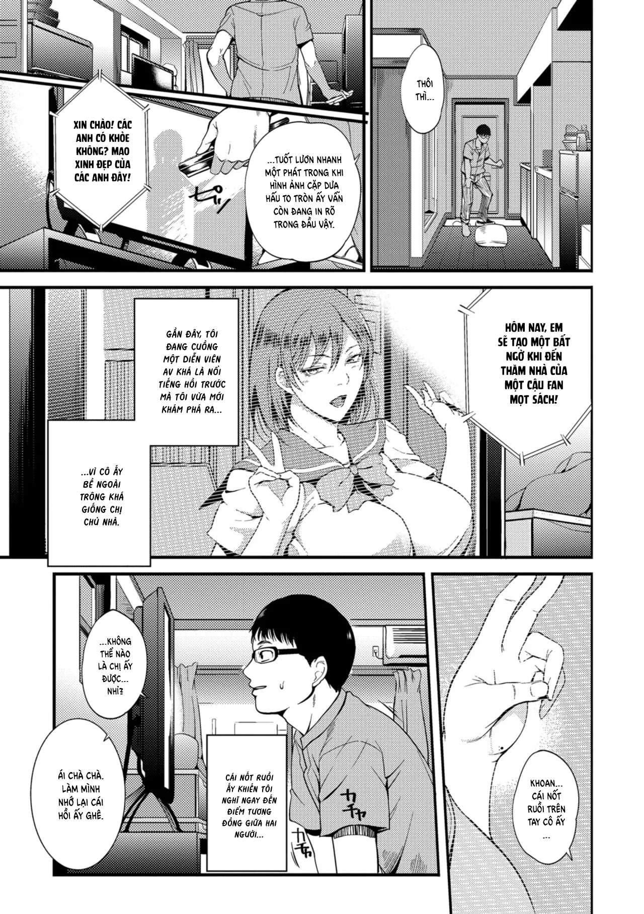 HentaiVN.net - Ảnh 5 - The Pleasure Married Women Do Not Know [Oku-san ga Shiranai Kairaku] - Chap 11