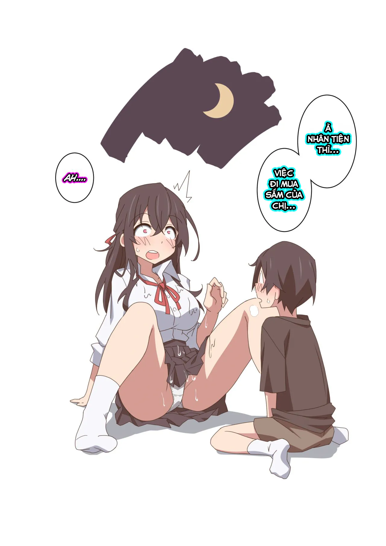 HentaiVN.net - Ảnh 30 - Onee-chan wa itsumo boku ni onara o Kagasete Kureru - Chap 2