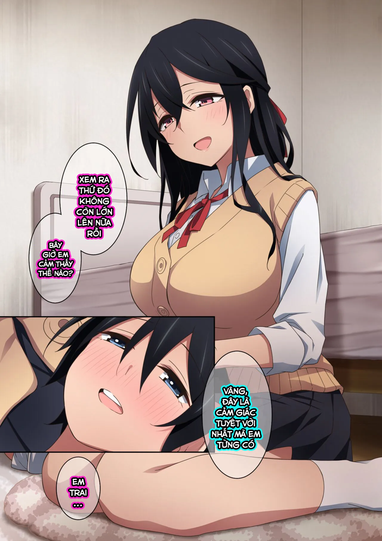 HentaiVN.net - Ảnh 15 - Onee-chan wa itsumo boku ni onara o Kagasete Kureru - Chap 6