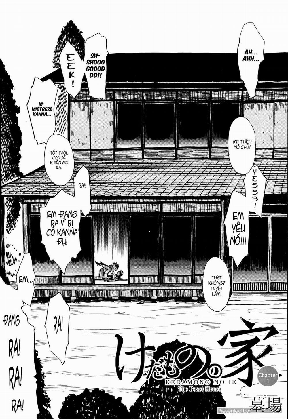 HentaiVN.net - Ảnh 4 - The Beast House [Kedamono no le] - Chap 1