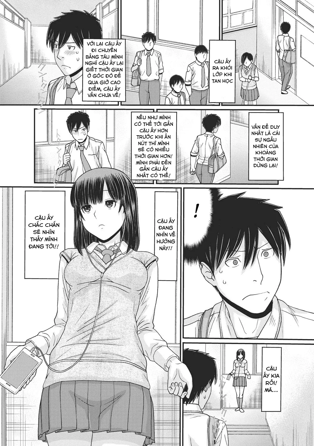 HentaiVN.net - Ảnh 15 - Công tắc thời gian [TOKI to MEKI -Tomatta Sekai de Majiwaru Toiki; トキトメキ-止まった世界で交わる吐息] - Chap 1