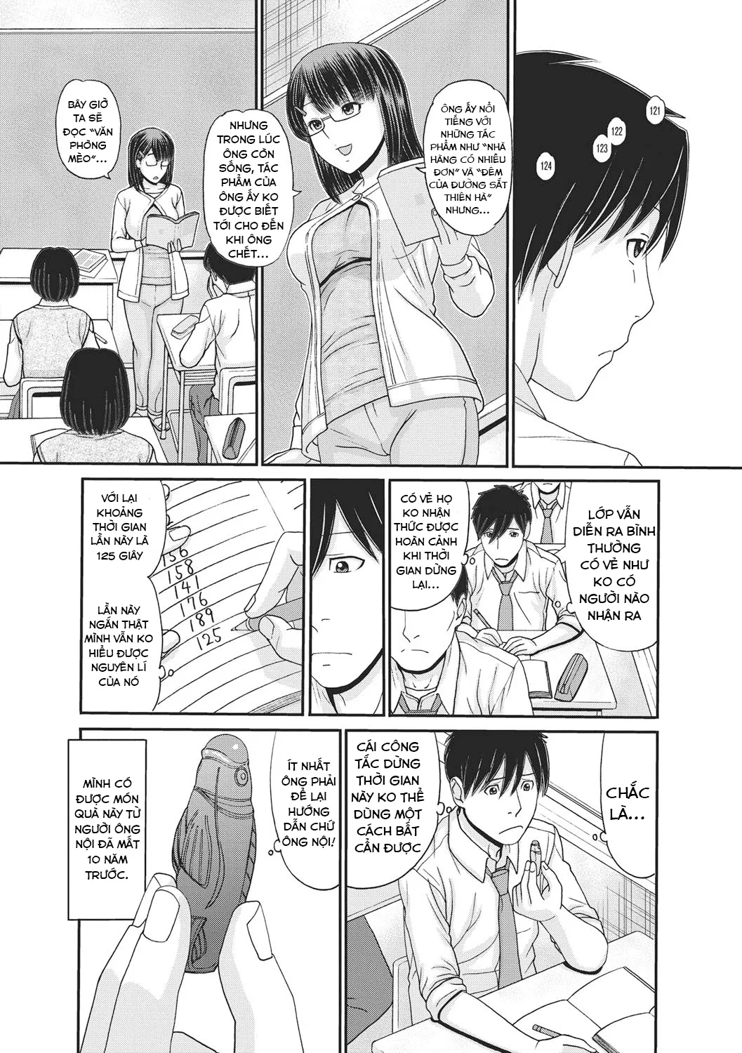 HentaiVN.net - Ảnh 4 - Công tắc thời gian [TOKI to MEKI -Tomatta Sekai de Majiwaru Toiki; トキトメキ-止まった世界で交わる吐息] - Chap 1