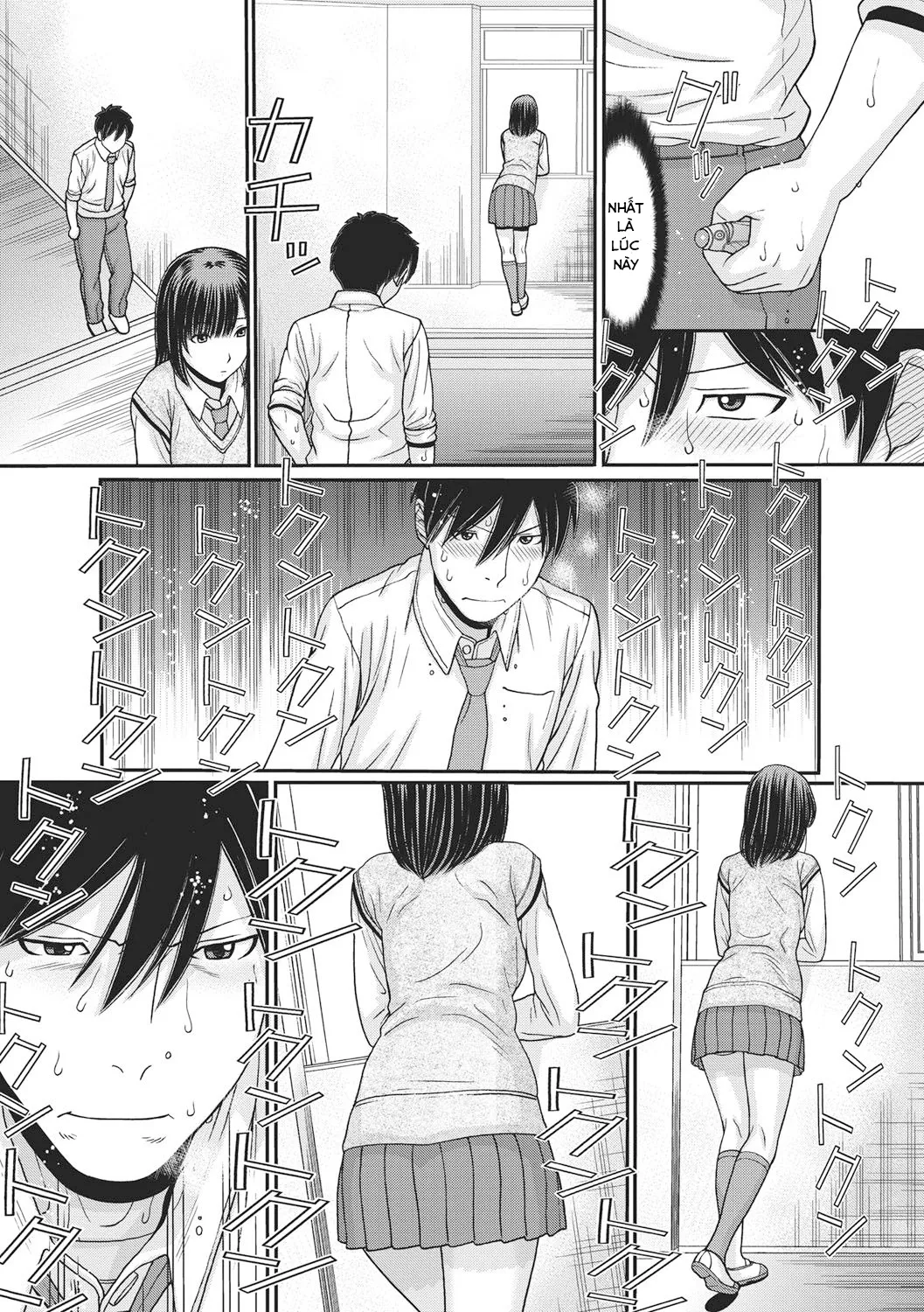 HentaiVN.net - Ảnh 9 - Công tắc thời gian [TOKI to MEKI -Tomatta Sekai de Majiwaru Toiki; トキトメキ-止まった世界で交わる吐息] - Chap 1