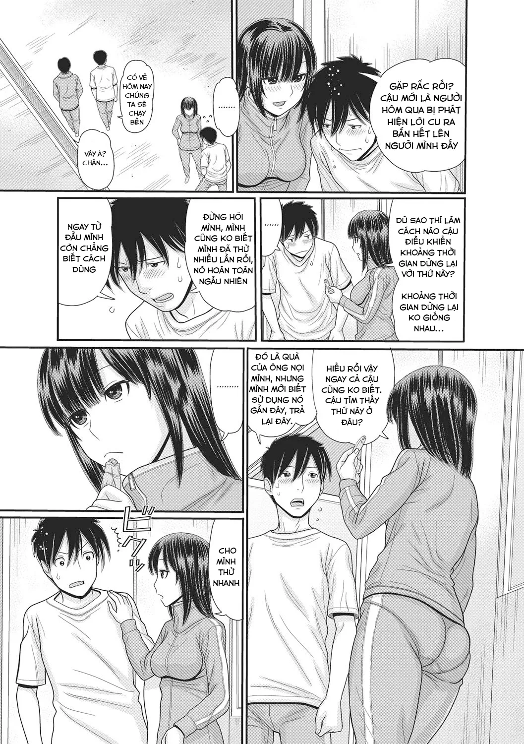 HentaiVN.net - Ảnh 10 - Công tắc thời gian [TOKI to MEKI -Tomatta Sekai de Majiwaru Toiki; トキトメキ-止まった世界で交わる吐息] - Chap 2