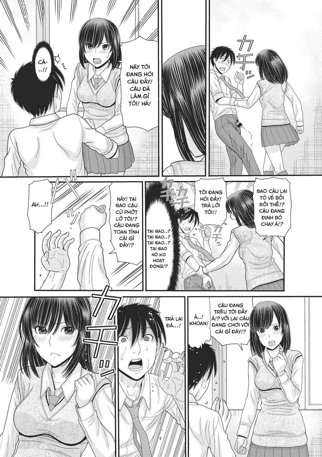HentaiVN.net - Ảnh 3 - Công tắc thời gian [TOKI to MEKI -Tomatta Sekai de Majiwaru Toiki; トキトメキ-止まった世界で交わる吐息] - Chap 2
