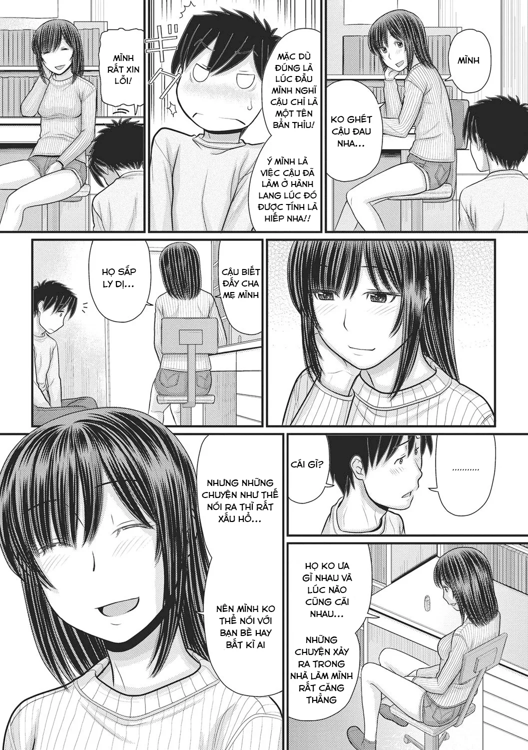 HentaiVN.net - Ảnh 18 - Công tắc thời gian [TOKI to MEKI -Tomatta Sekai de Majiwaru Toiki; トキトメキ-止まった世界で交わる吐息] - Chap 5 (END)