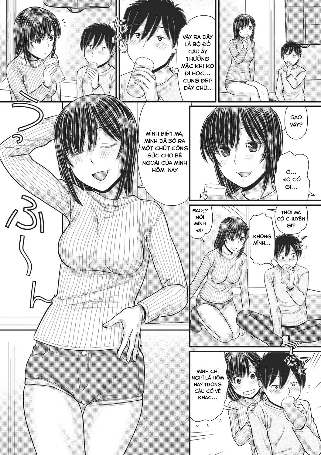 HentaiVN.net - Ảnh 3 - Công tắc thời gian [TOKI to MEKI -Tomatta Sekai de Majiwaru Toiki; トキトメキ-止まった世界で交わる吐息] - Chap 5 (END)