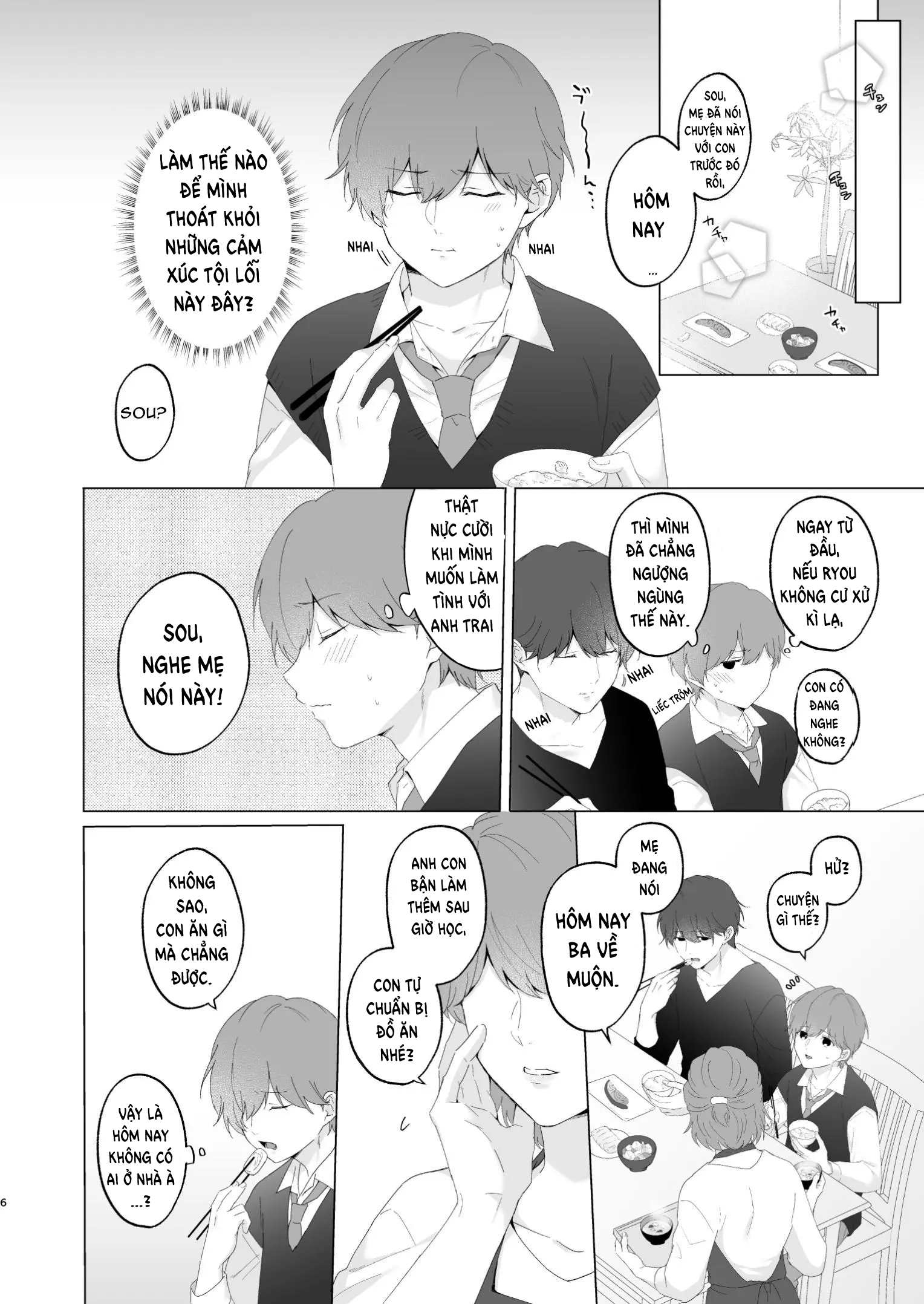 HentaiVN.net - Ảnh 5 - Souta và Anh trai - Oneshot