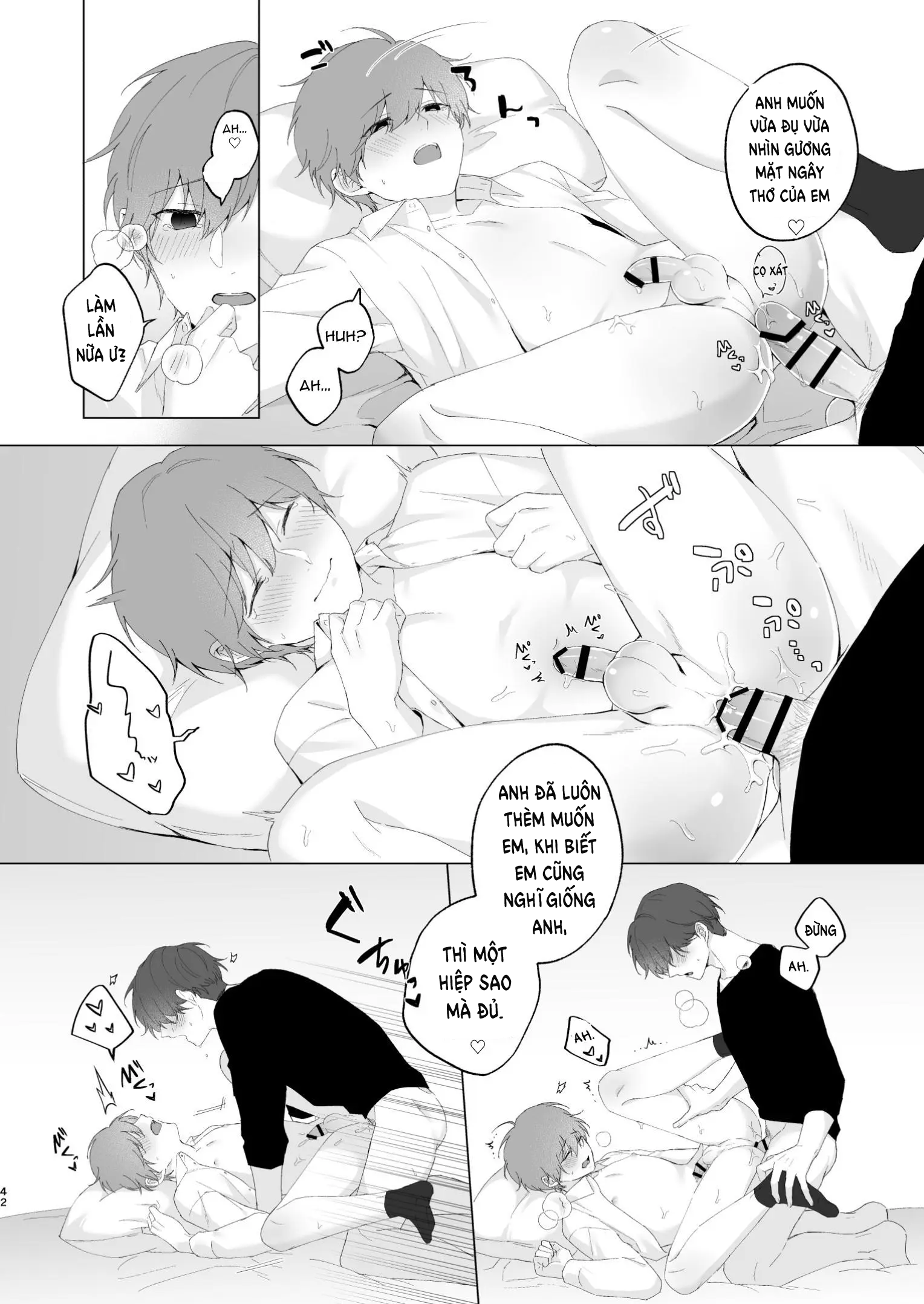 HentaiVN.net - Ảnh 41 - Souta và Anh trai - Oneshot