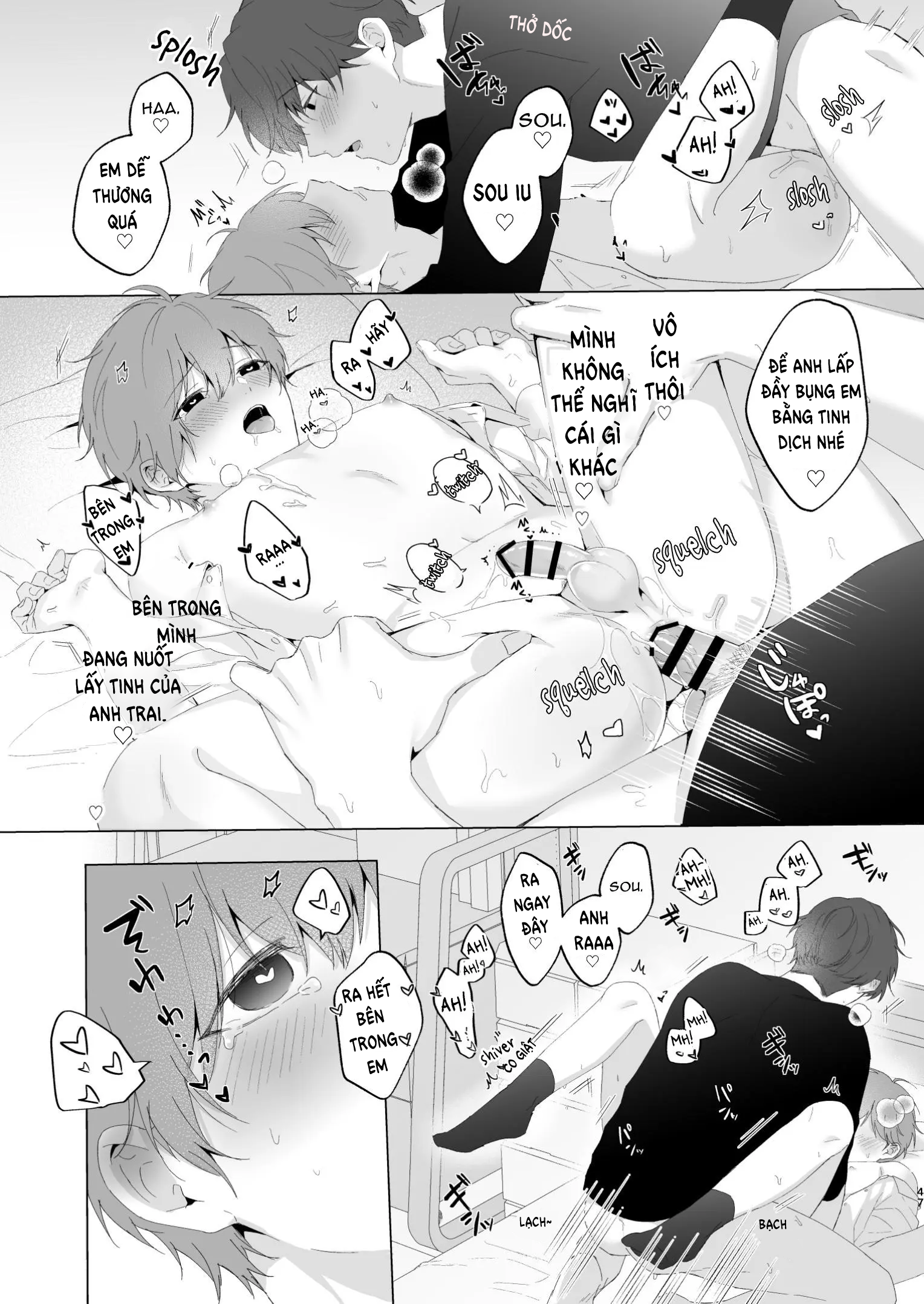HentaiVN.net - Ảnh 46 - Souta và Anh trai - Oneshot