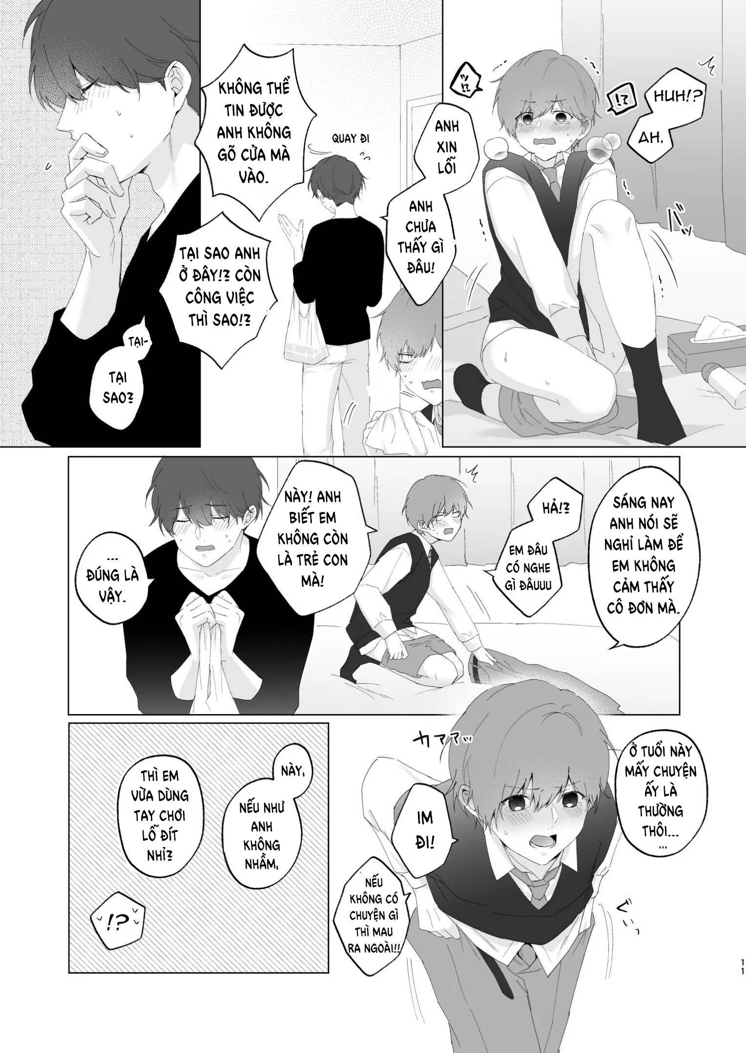 HentaiVN.net - Ảnh 10 - Souta và Anh trai - Oneshot