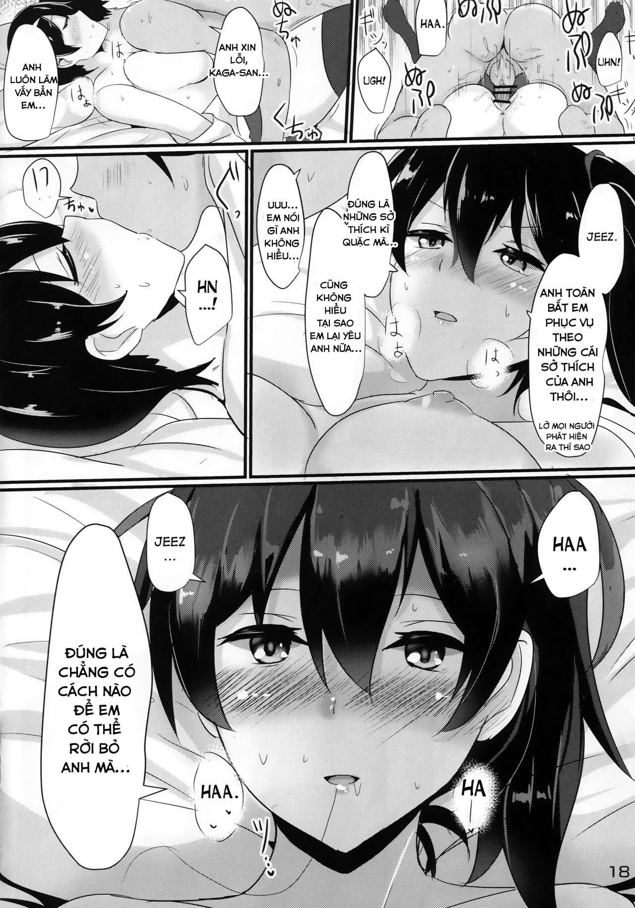 HentaiVN.net - Ảnh 16 - Hakudaku Marking (Kantai Collection) [白濁マーキング] - Oneshot
