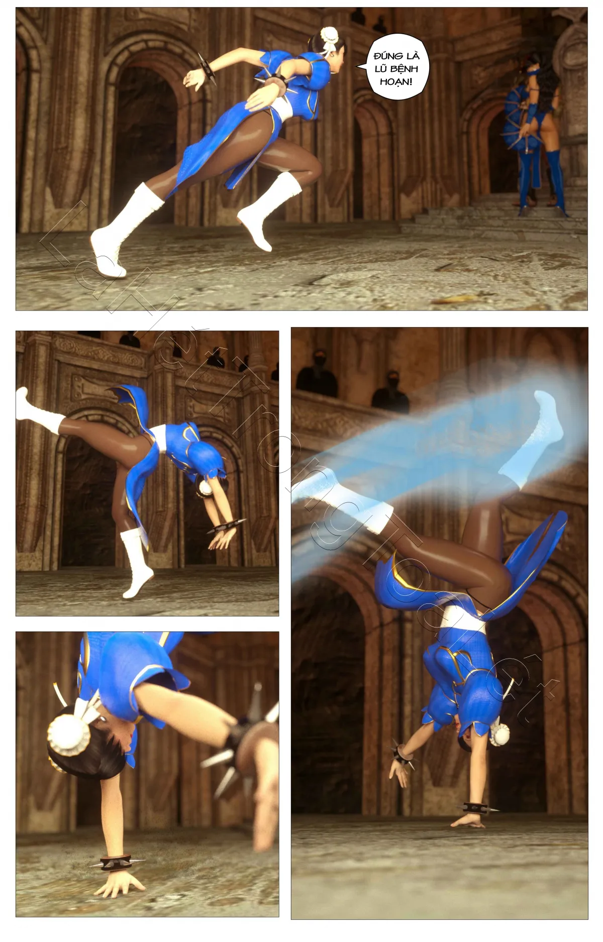 HentaiVN.net - Ảnh 14 - Sin Fighters X - Tập 1
