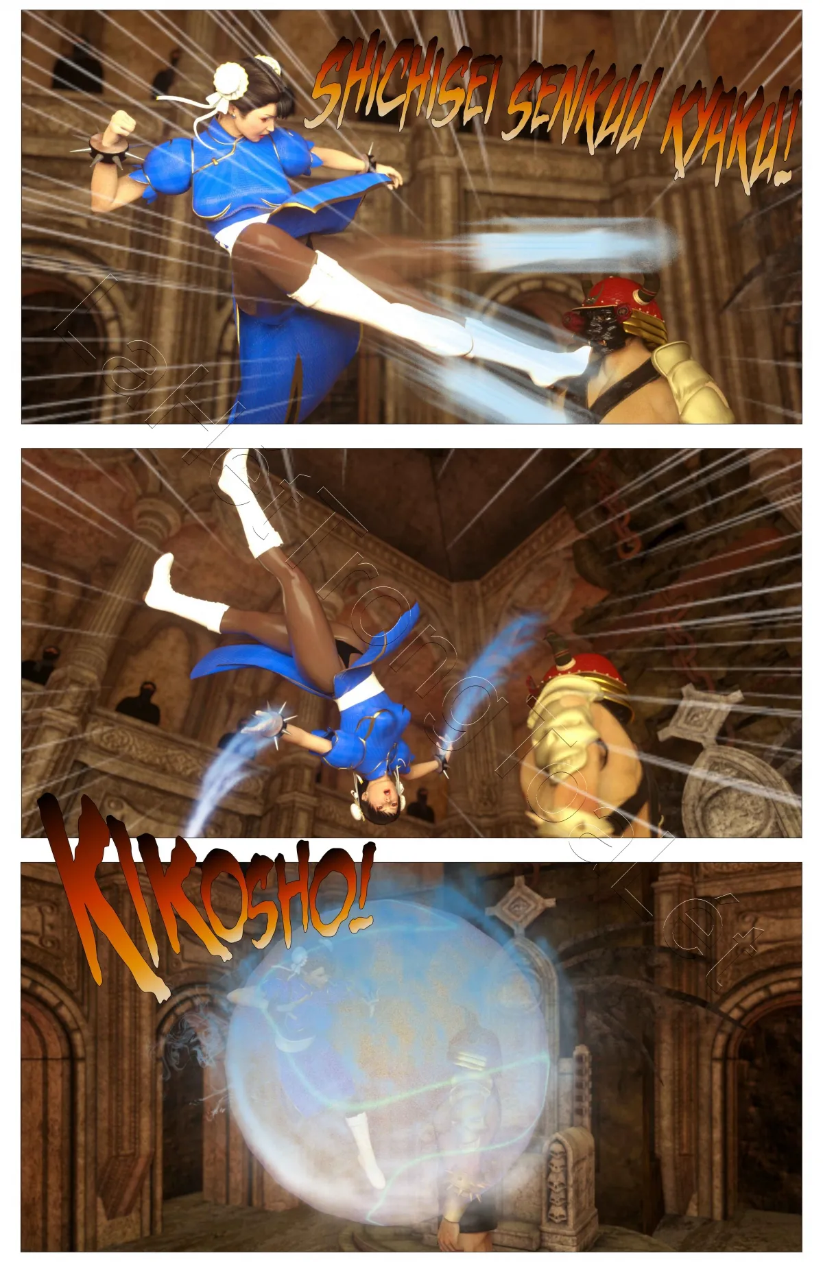 HentaiVN.net - Ảnh 16 - Sin Fighters X - Tập 1