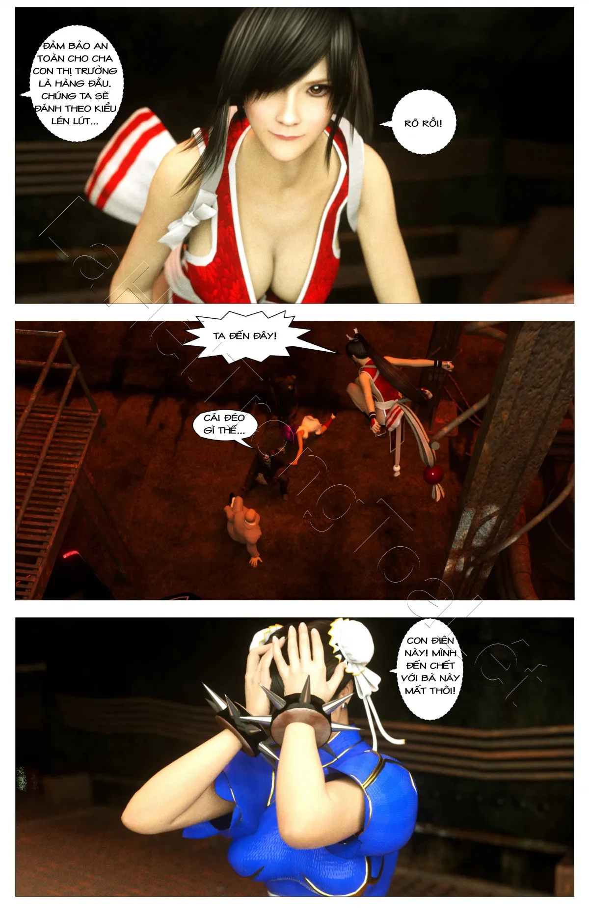 HentaiVN.net - Ảnh 4 - Sin Fighters X - Tập 1