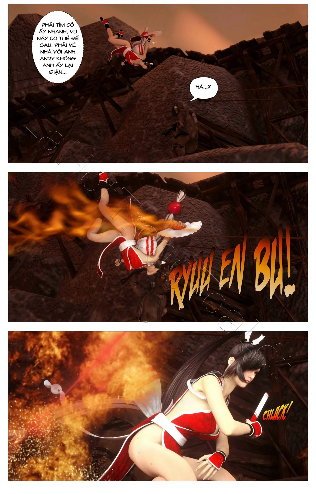 HentaiVN.net - Ảnh 11 - Sin Fighters X - Tập 2