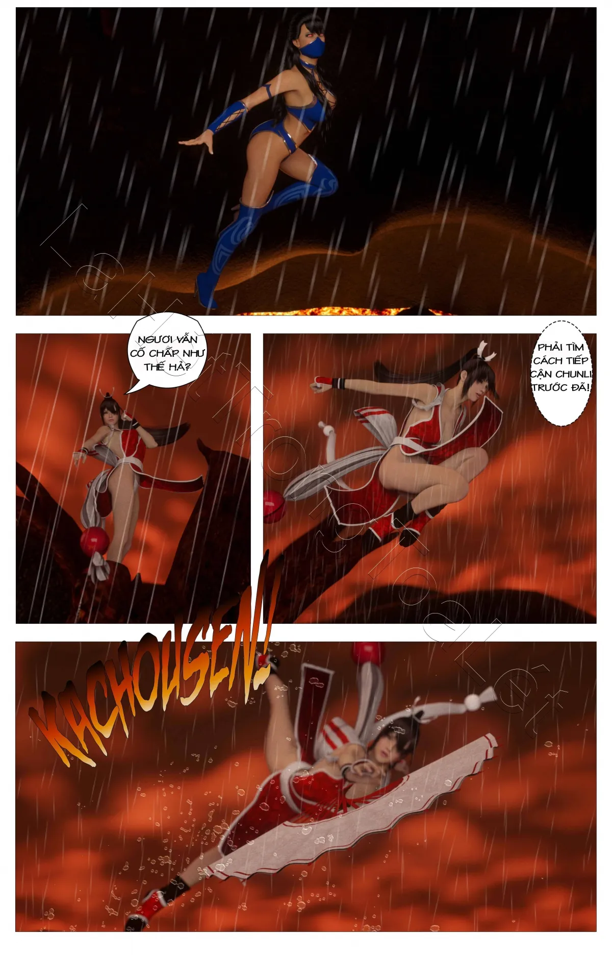 HentaiVN.net - Ảnh 13 - Sin Fighters X - Tập 3