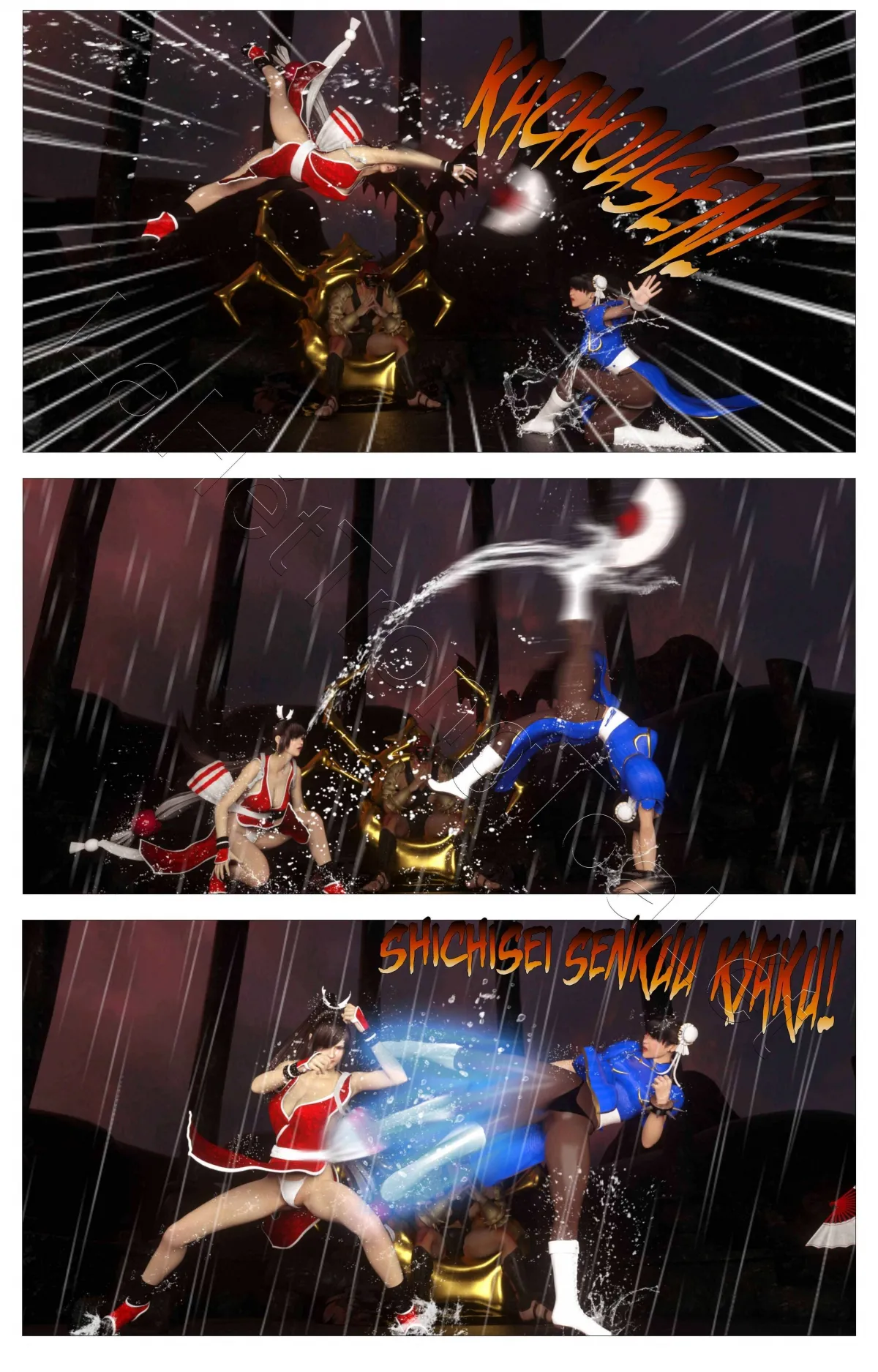 HentaiVN.net - Ảnh 17 - Sin Fighters X - Tập 3