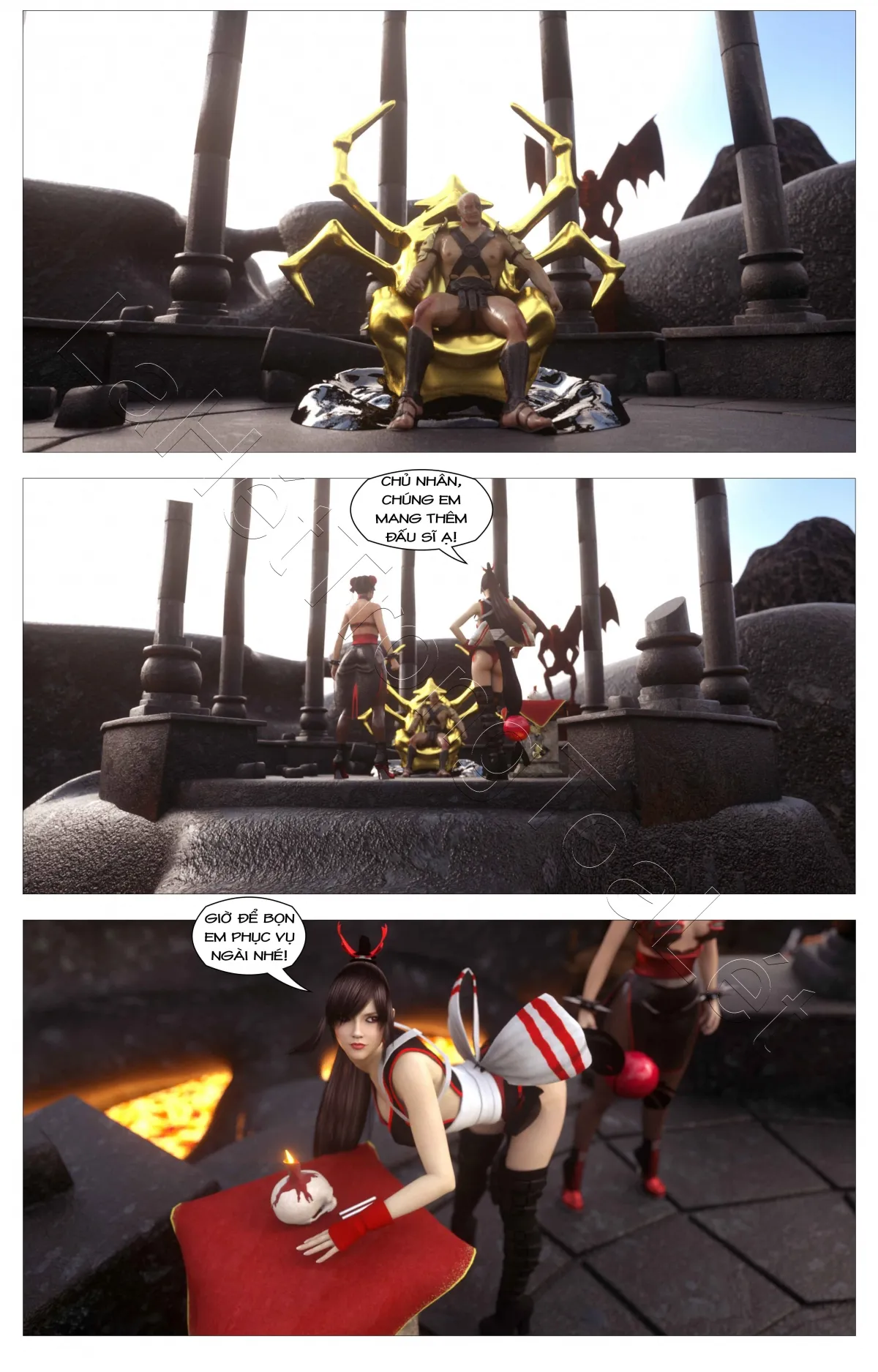 HentaiVN.net - Ảnh 14 - Sin Fighters X - Tập 5