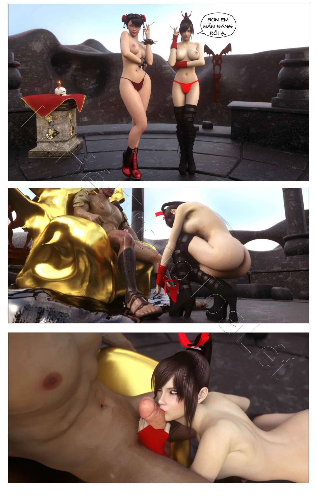 HentaiVN.net - Ảnh 16 - Sin Fighters X - Tập 5
