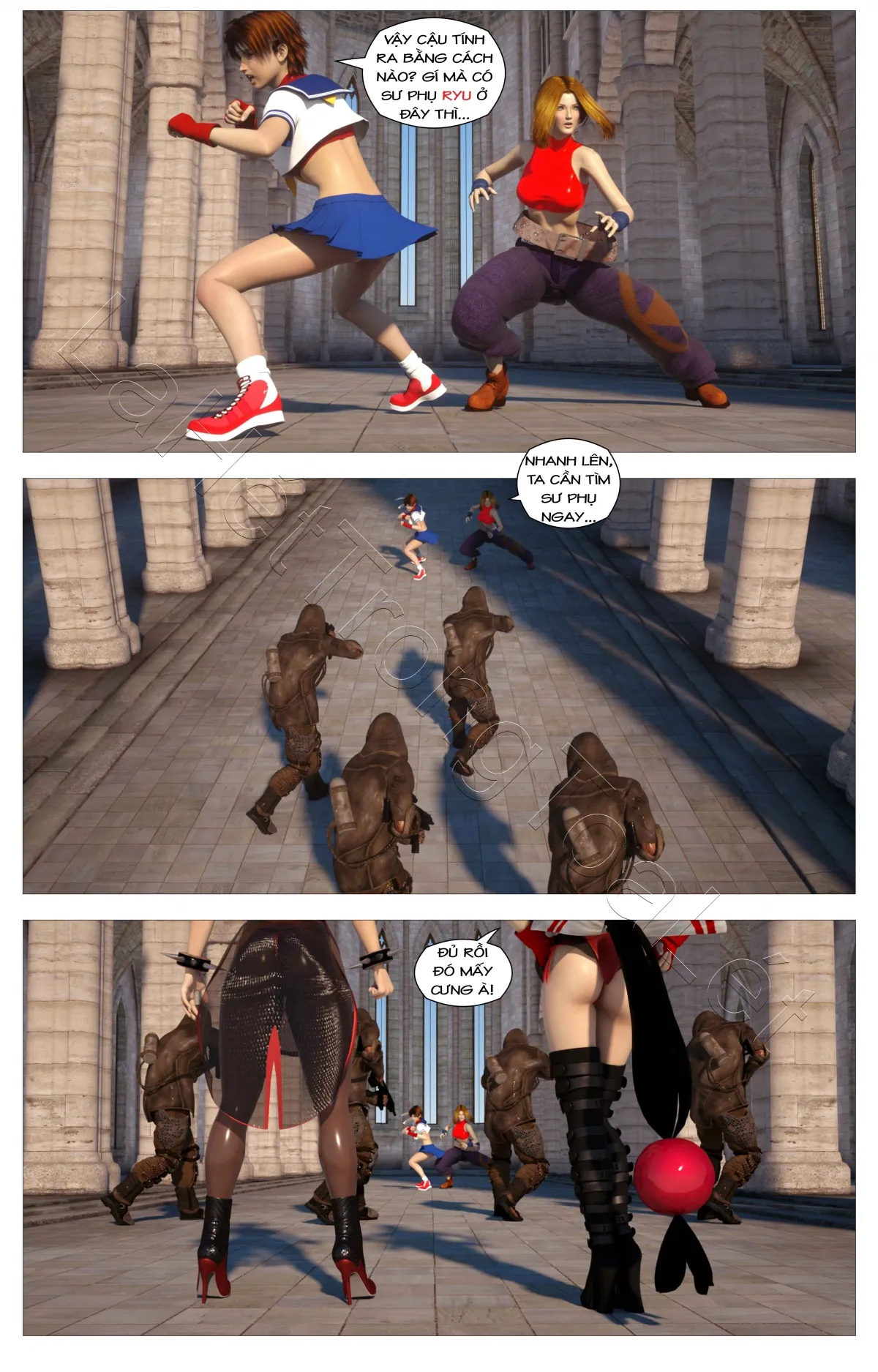 HentaiVN.net - Ảnh 6 - Sin Fighters X - Tập 5