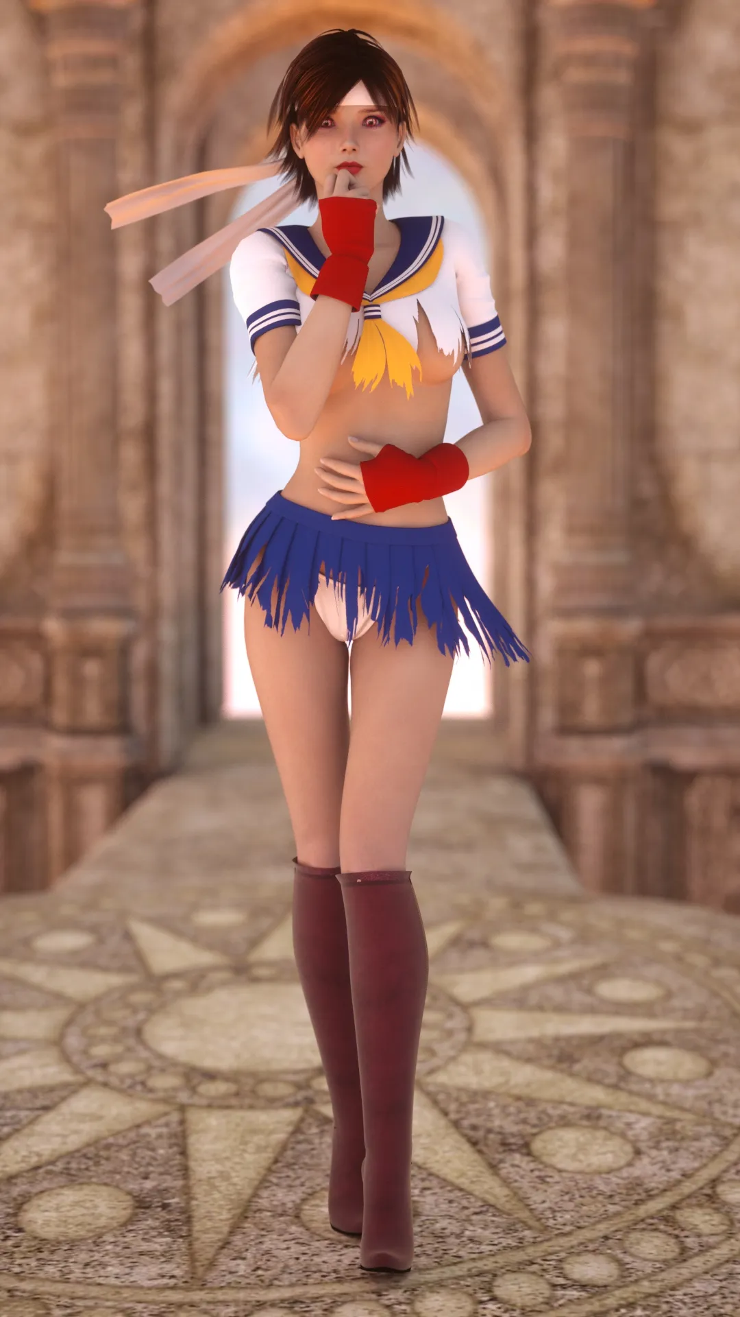 HentaiVN.net - Ảnh 9 - Sin Fighters X - Concept Arts