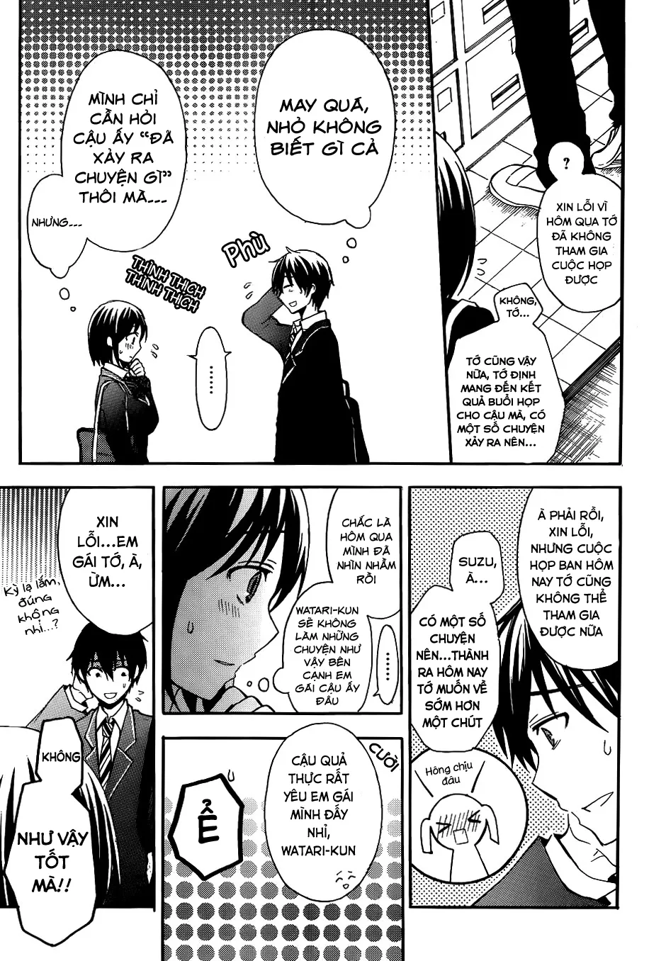 HentaiVN.net - Ảnh 12 - Watari-kun no xx ga Houkai Sunzen [渡くんの××が崩壊寸前; 渡君的XX即将崩坏; Watari-kun no Batsu Batsu ga Houkai Sunzen; Watari-kun no Batsubatsu ga Houkai Sunzen] - Chap 2