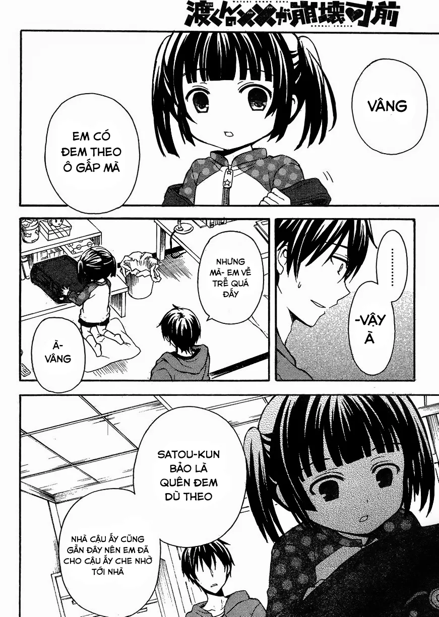 HentaiVN.net - Ảnh 20 - Watari-kun no xx ga Houkai Sunzen [渡くんの××が崩壊寸前; 渡君的XX即将崩坏; Watari-kun no Batsu Batsu ga Houkai Sunzen; Watari-kun no Batsubatsu ga Houkai Sunzen] - Chap 5