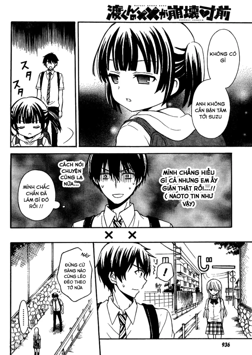 HentaiVN.net - Ảnh 3 - Watari-kun no xx ga Houkai Sunzen [渡くんの××が崩壊寸前; 渡君的XX即将崩坏; Watari-kun no Batsu Batsu ga Houkai Sunzen; Watari-kun no Batsubatsu ga Houkai Sunzen] - Chap 9