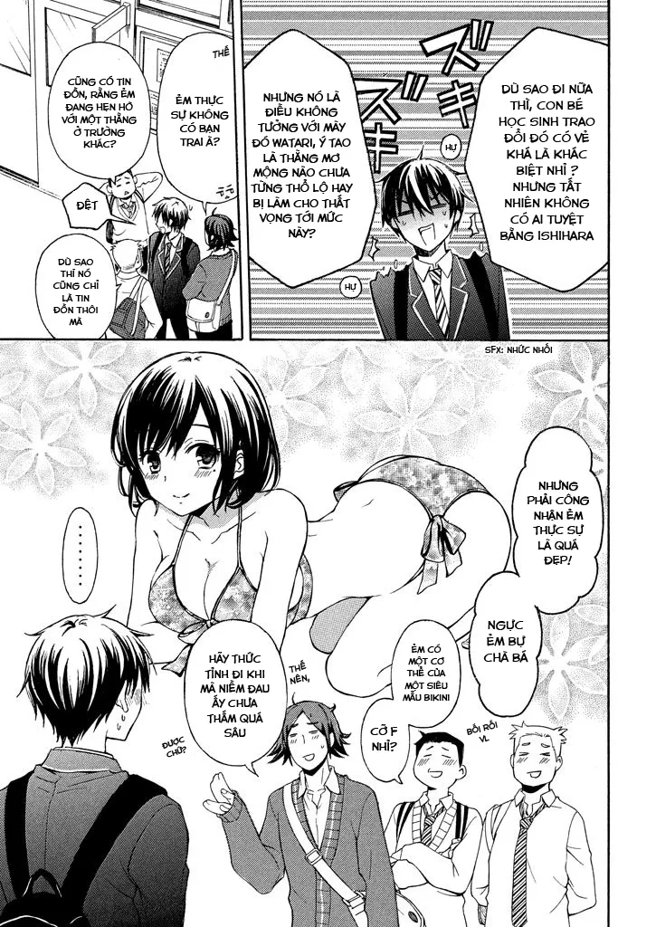 HentaiVN.net - Ảnh 14 - Watari-kun no xx ga Houkai Sunzen [渡くんの××が崩壊寸前; 渡君的XX即将崩坏; Watari-kun no Batsu Batsu ga Houkai Sunzen; Watari-kun no Batsubatsu ga Houkai Sunzen] - Chap 11 (Thay thế chap 9)