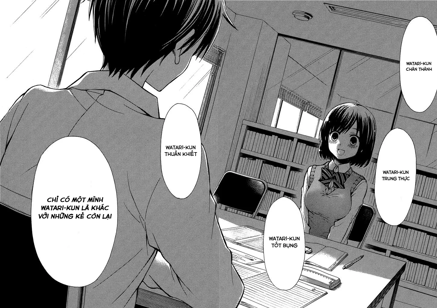 HentaiVN.net - Ảnh 27 - Watari-kun no xx ga Houkai Sunzen [渡くんの××が崩壊寸前; 渡君的XX即将崩坏; Watari-kun no Batsu Batsu ga Houkai Sunzen; Watari-kun no Batsubatsu ga Houkai Sunzen] - Chap 11 (Thay thế chap 9)