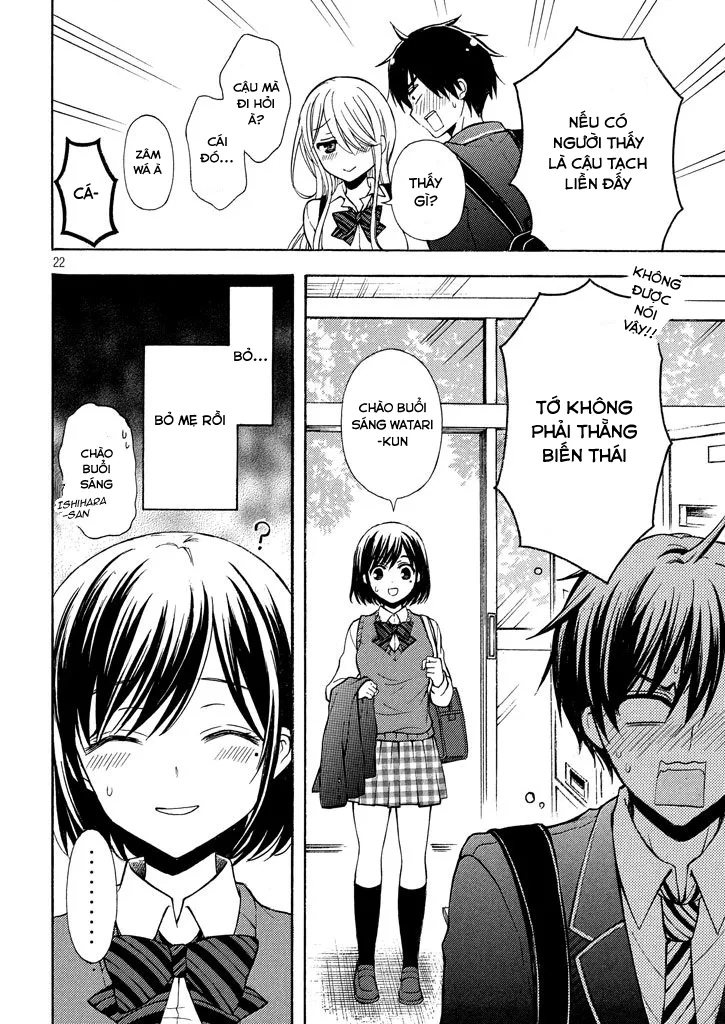 HentaiVN.net - Ảnh 22 - Watari-kun no xx ga Houkai Sunzen [渡くんの××が崩壊寸前; 渡君的XX即将崩坏; Watari-kun no Batsu Batsu ga Houkai Sunzen; Watari-kun no Batsubatsu ga Houkai Sunzen] - Chap 12