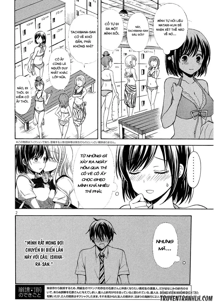 HentaiVN.net - Ảnh 3 - Watari-kun no xx ga Houkai Sunzen [渡くんの××が崩壊寸前; 渡君的XX即将崩坏; Watari-kun no Batsu Batsu ga Houkai Sunzen; Watari-kun no Batsubatsu ga Houkai Sunzen] - Chap 15