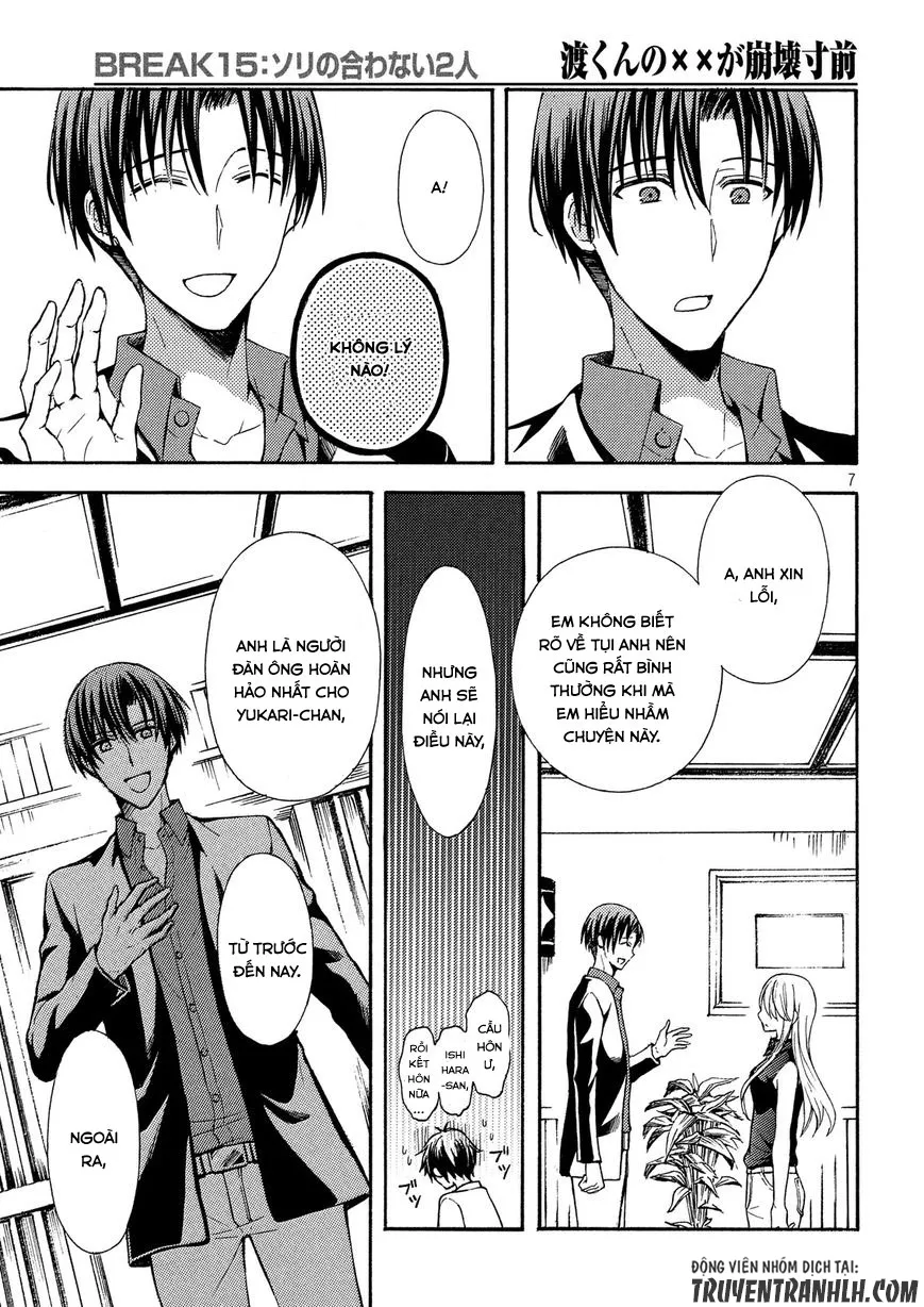 HentaiVN.net - Ảnh 8 - Watari-kun no xx ga Houkai Sunzen [渡くんの××が崩壊寸前; 渡君的XX即将崩坏; Watari-kun no Batsu Batsu ga Houkai Sunzen; Watari-kun no Batsubatsu ga Houkai Sunzen] - Chap 18